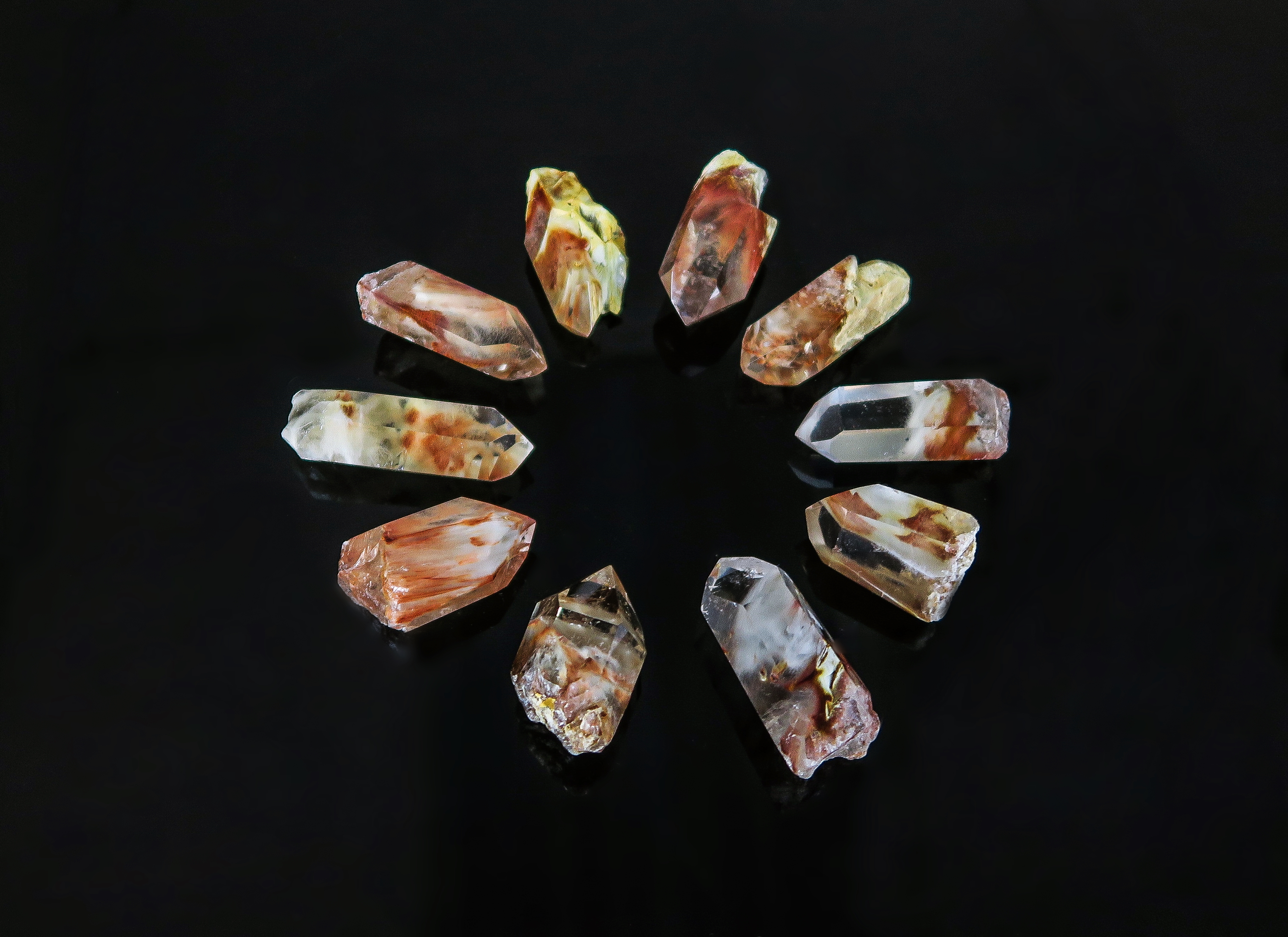 Amphibole  Polished Point 10  Pack