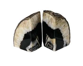 Agate Bookends Brown