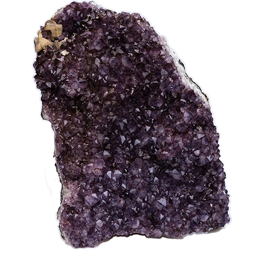 Amethyst Cluster W/ Calcite