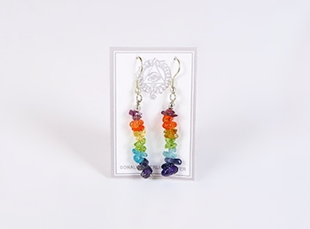 Chakra Chip Earring