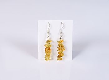 Citrine Chip Earring