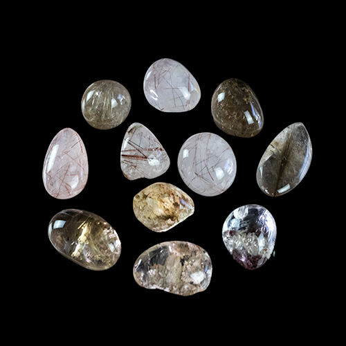 Dream Crystal Rutilated and Phantom Medium Mixed 11 Pack