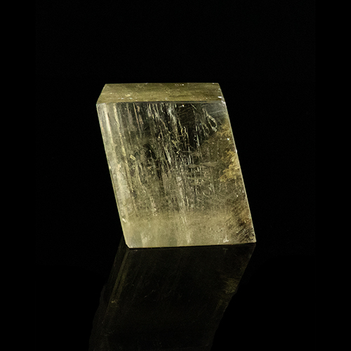 Optical Golden Calcite Polished