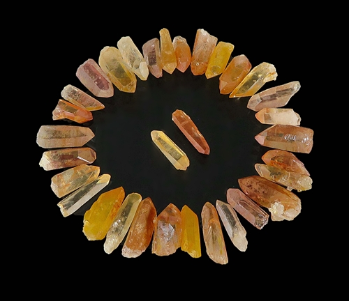 Tangerine Quartz point