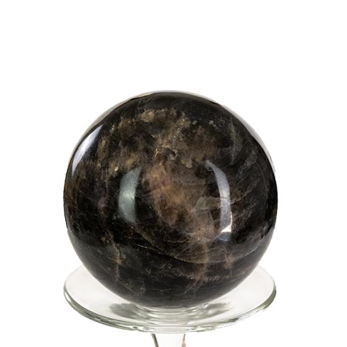 Black Moonstone Sphere