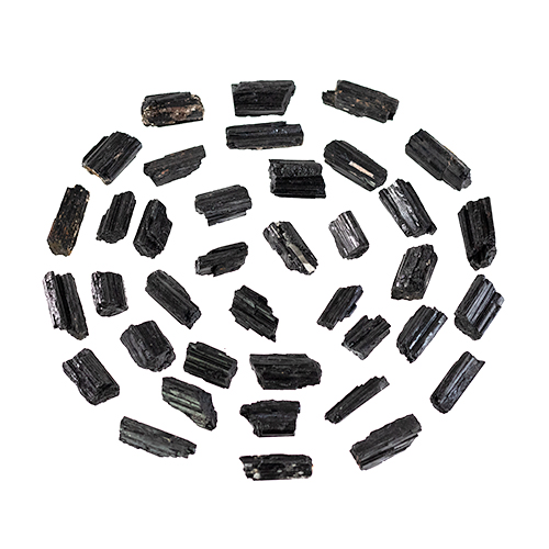 Black Tourmaline Log Mini 40 Pack