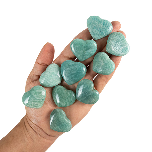 Amazonite Heart Small