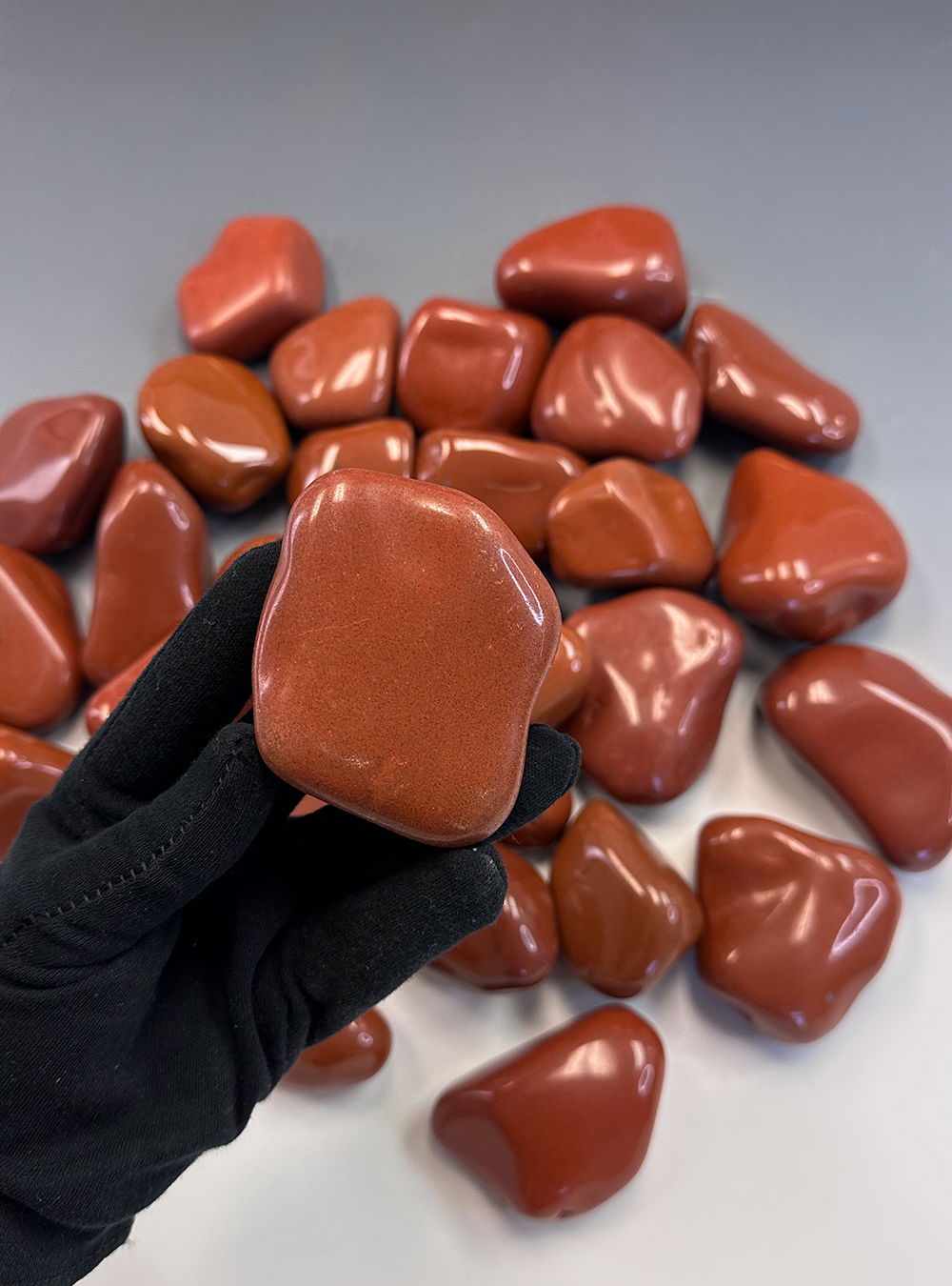 Tumbled Jasper, Red JUMBO