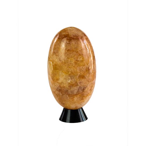 Golden Azeztulite Lingam