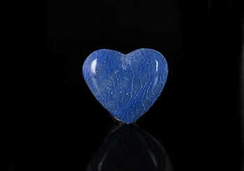 Blue Quartz Heart