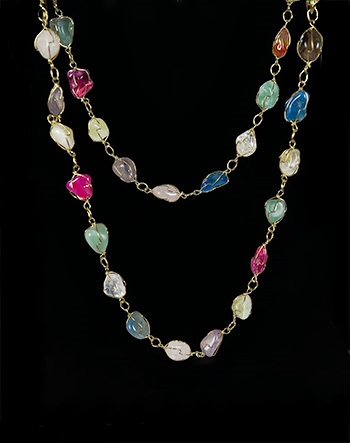 Beggar Bead Necklace, Mixed