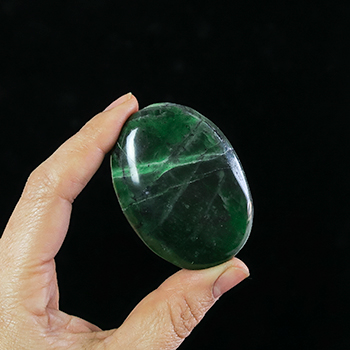 Nephrite Jade Palm Stone