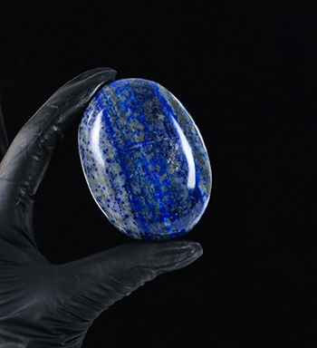 Lapis Palm Stone