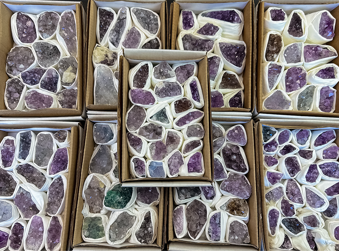 Amethyst Cluster Box (Assorted-2) LBS