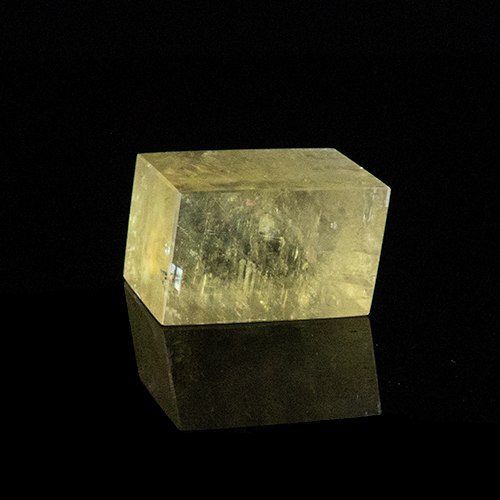 Optical Calcite Golden Polished