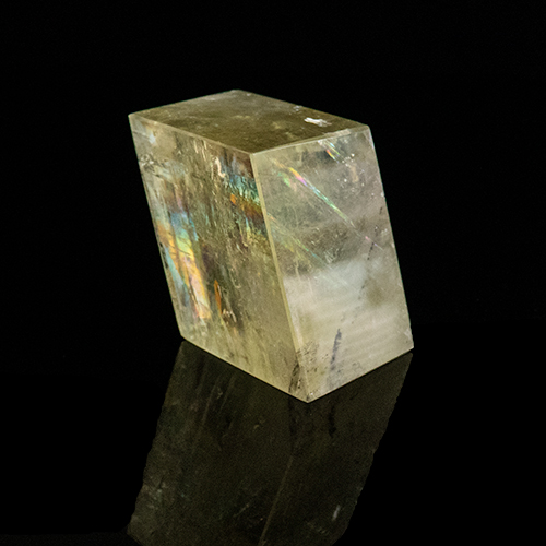 Optical Calcite Golden Polished