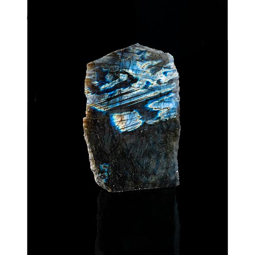 Labradorite,Flat Base (Slab)
