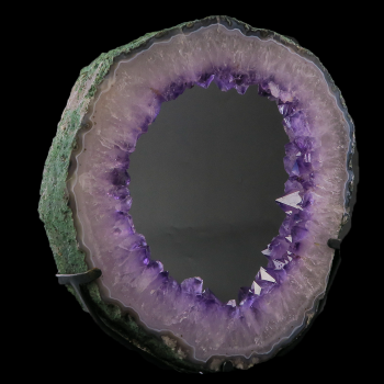 Amethyst Ring  On Metal Base #3