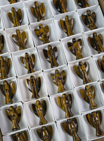 Angel, Tiger Eye Small- (Unit) #4