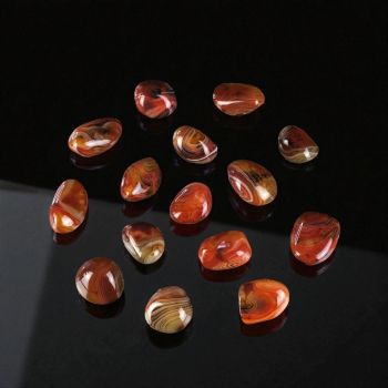 Natural Sardonyx  Palm Stone 15  Pack