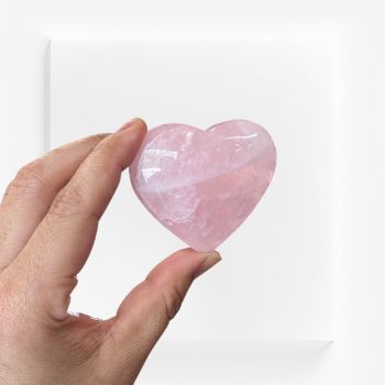 Rose Quartz Heart