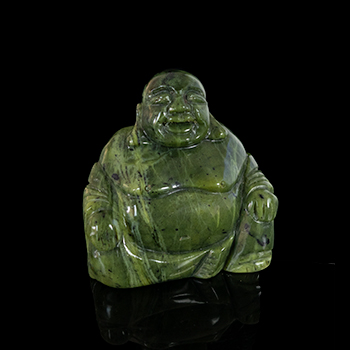 Buddha, Nephrite Jade