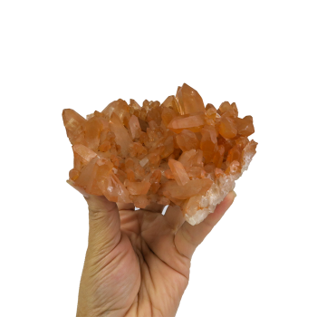 Tangerine Quartz Cluster