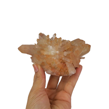 Tangerine Quartz Cluster #4