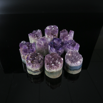 Amethyst Cylinder Small 10 Pack #2