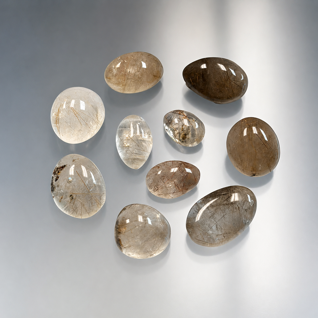 Dream Crystal  W/ Rutilated 10 Pack