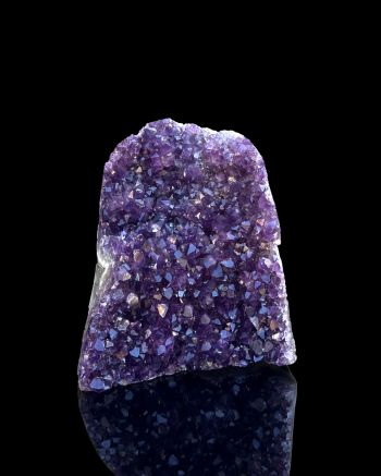 Amethyst Druzy ( Polished ) Flat Base