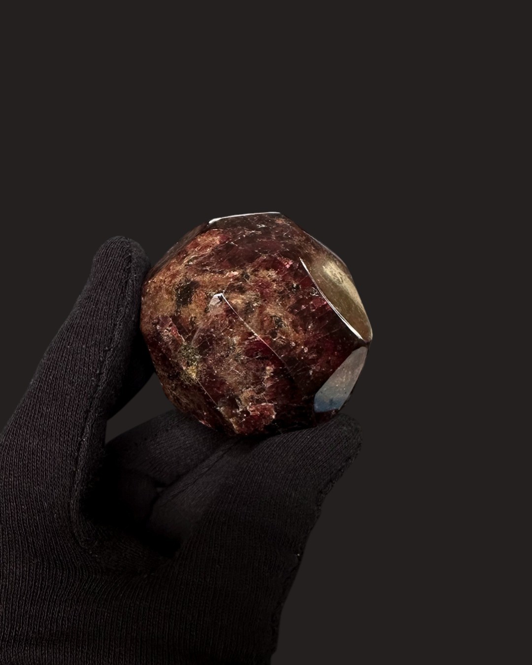 Faceted Garnet