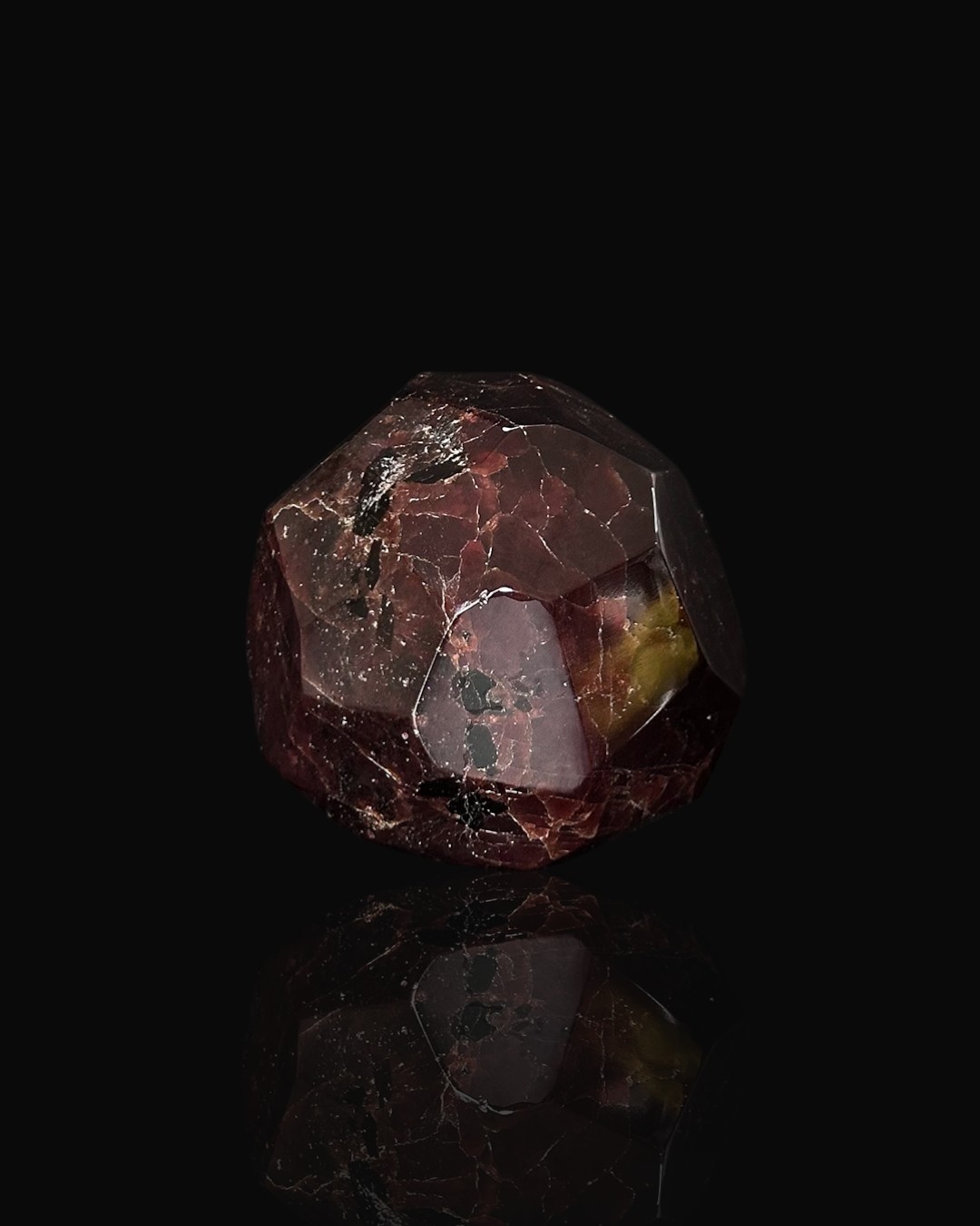 Faceted Garnet