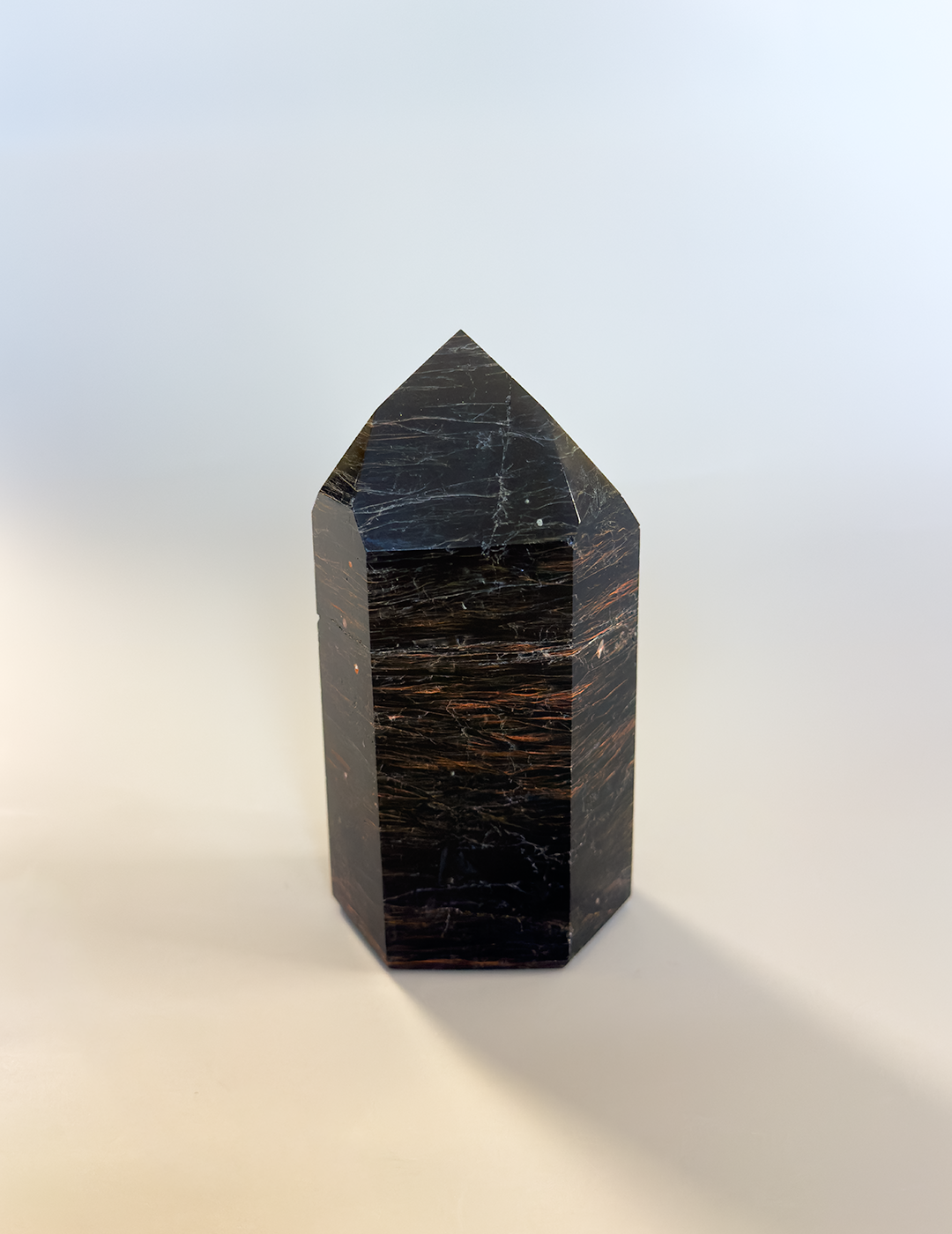 Black Tourmaline W/Hematite