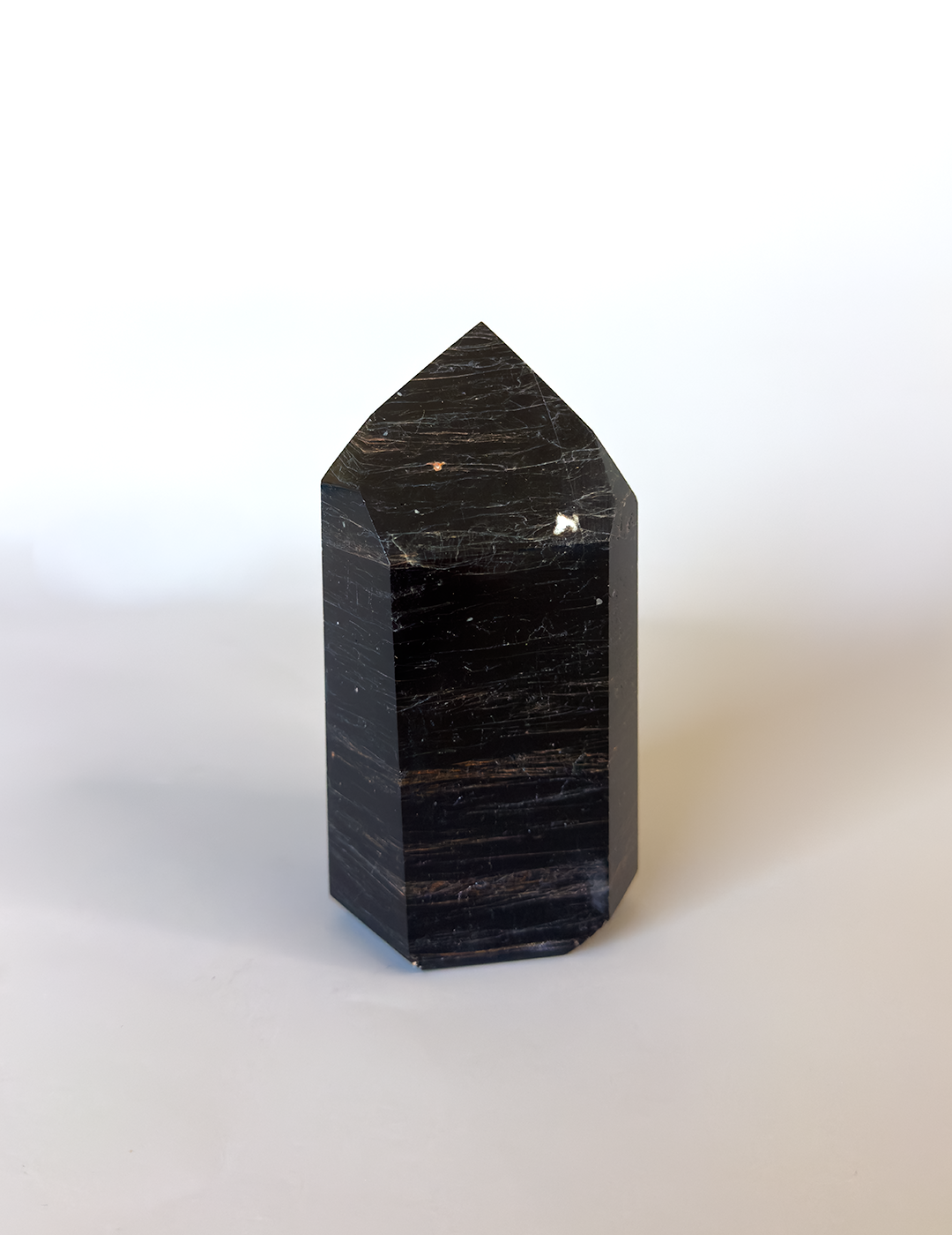 Black Tourmaline W/Hematite