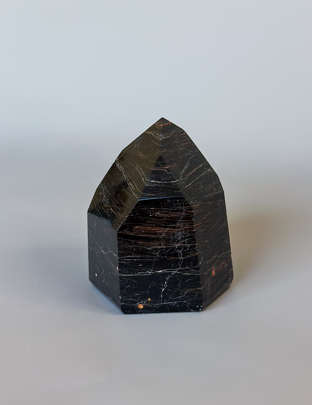 Black Tourmaline W/Hematite