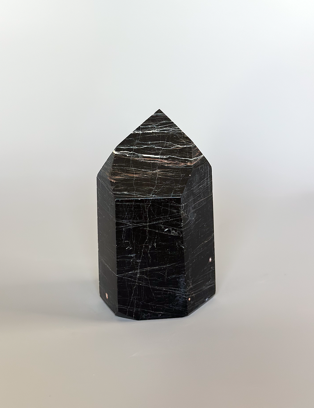 Black Tourmaline W/Hematite