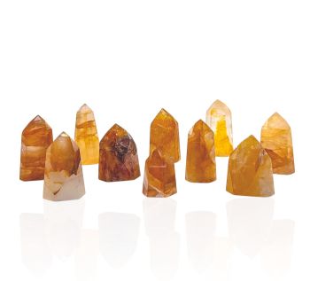 Hematoidal Quartz Generator (Small) 10 Pack