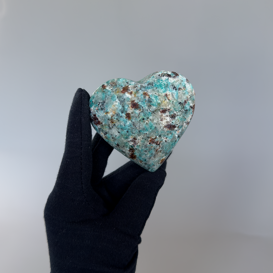 Amazonite Heart