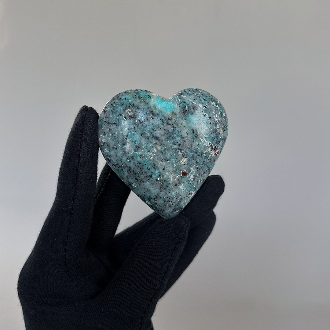 Amazonite Heart