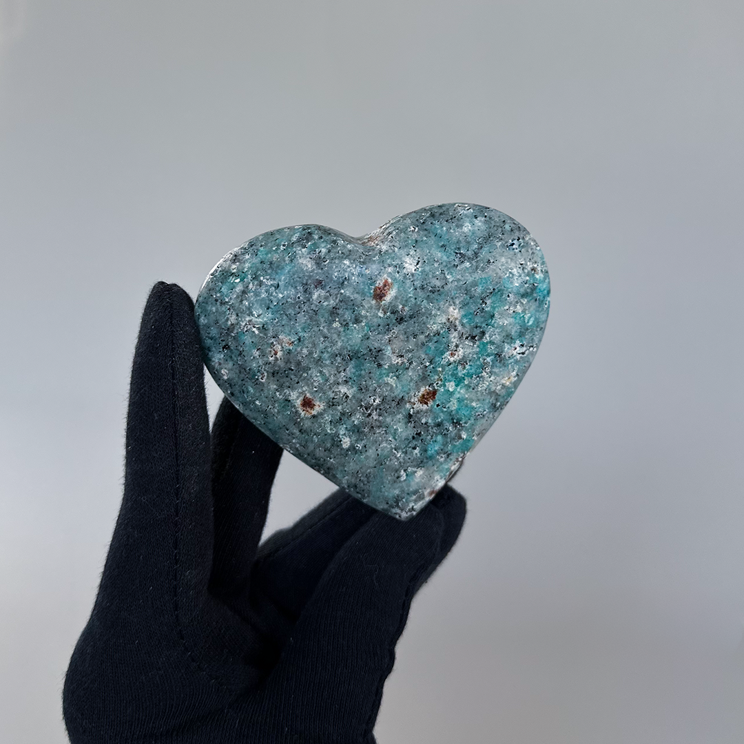 Amazonite Heart