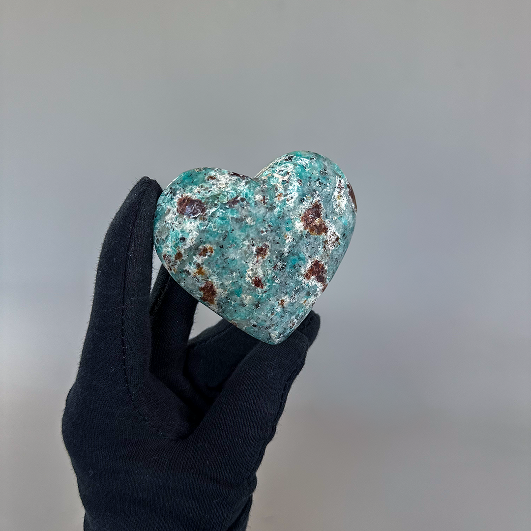 Amazonite Heart