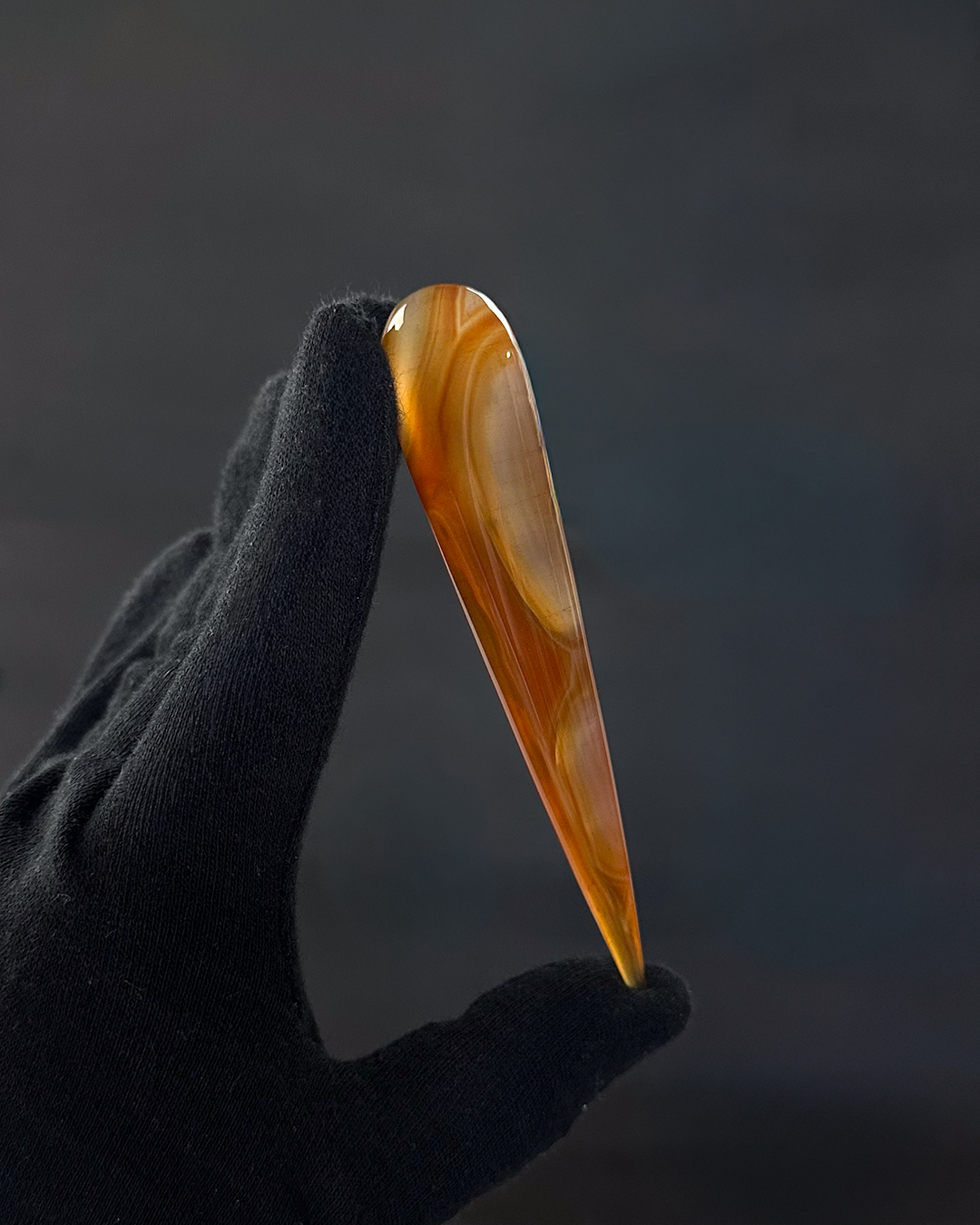 Agate Carnelian Massage Wand