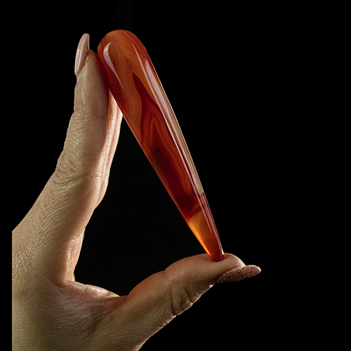 Agate Carnelian Massage Wand