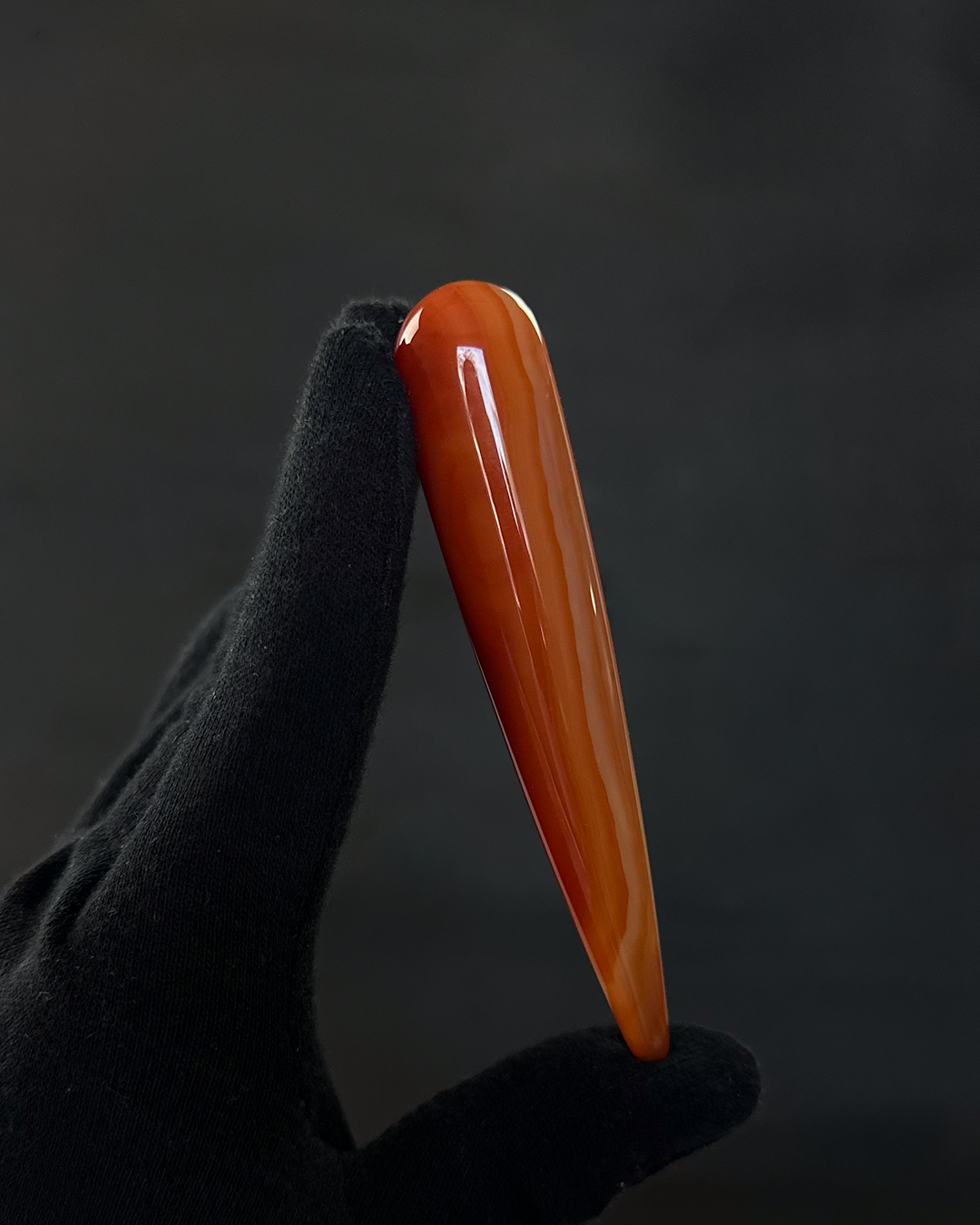 Agate Carnelian Massage Wand