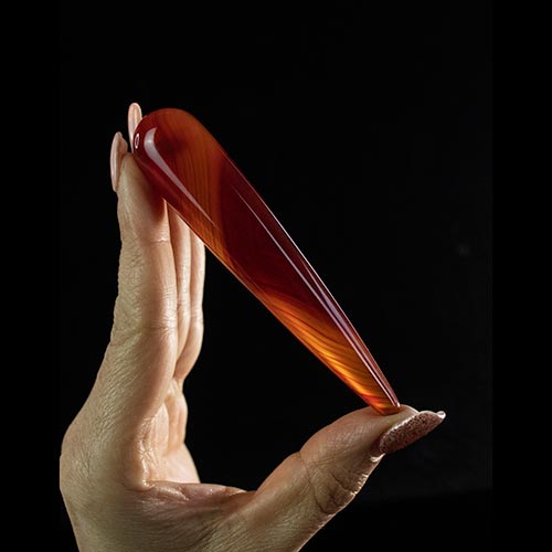 Agate Carnelian Massage Wand