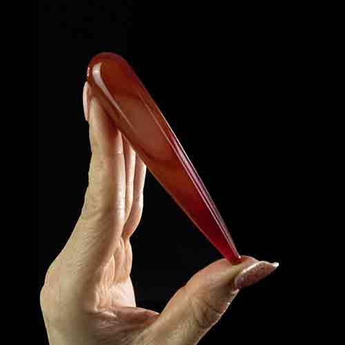 Agate Carnelian Massage Wand