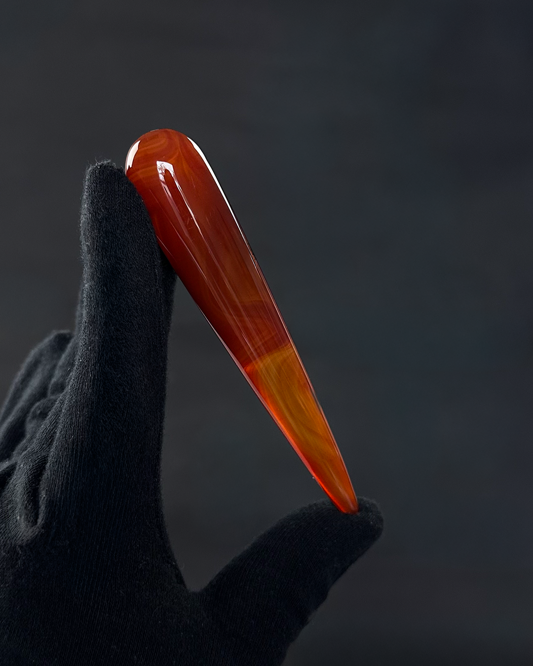 Agate Carnelian Massage Wand