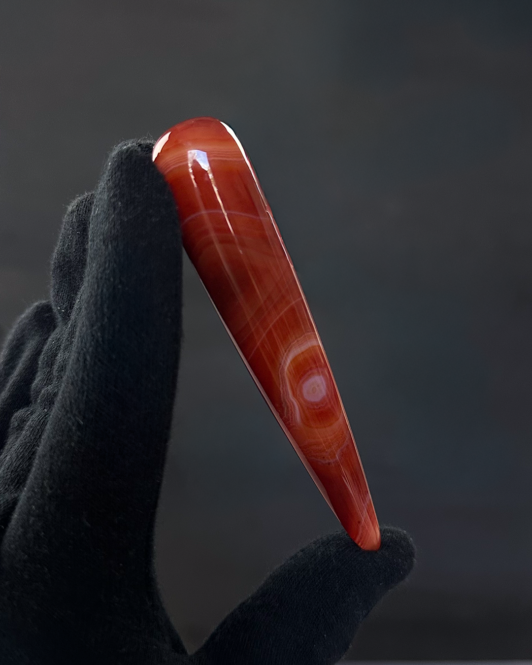 Agate Carnelian Massage Wand