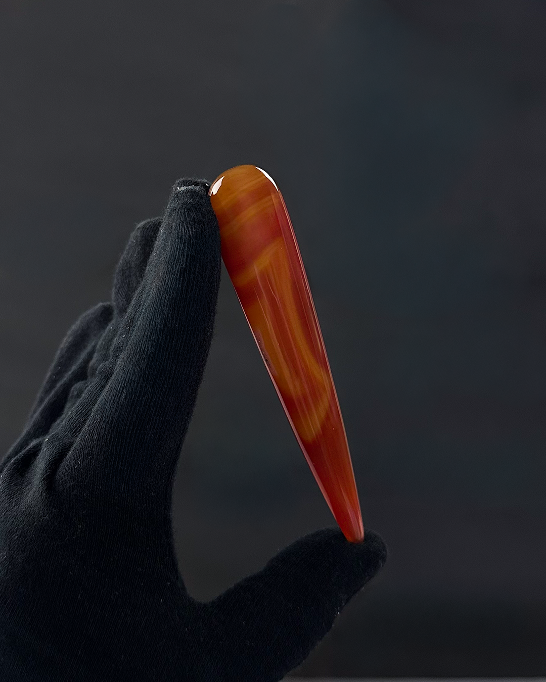 Agate Carnelian Massage Wand